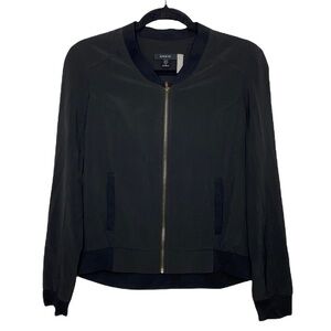 Drew for A Pea in the Pod Black Tencel Jacket Size S